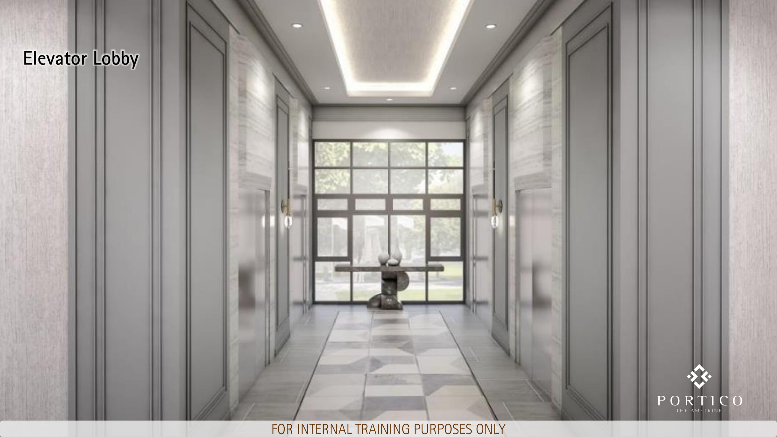 Portico Facade Amenities